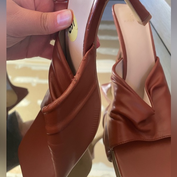 NWOT Halston Launda Brown High Heel Dress Sandals many sizes available! - Picture 14 of 16